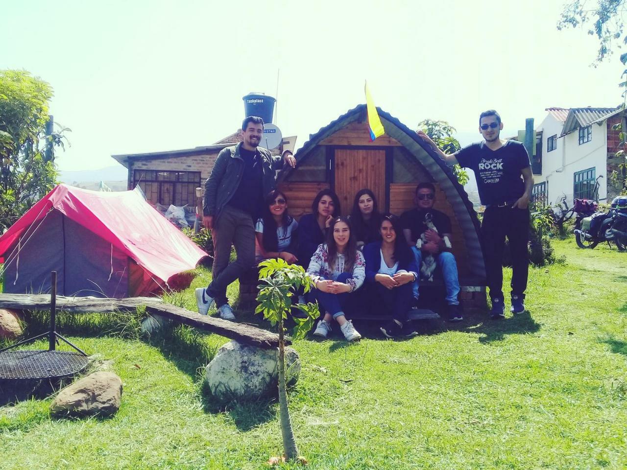 蒙圭Bahareque Casa Camping别墅 外观 照片